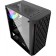 Корпус Powercase CMIMTB-L3 Корпус Mistral Micro T3B, Tempered Glass, Mesh, 2x 140mm + 1х 120mm 5-color fan, чёрный, mATX  (CMIMTB-L3)