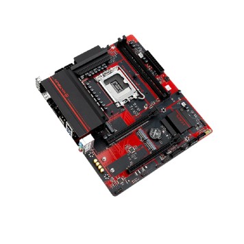 Материнская плата MAXSUN MS-B760M I-CAFE D4  (Socket 1700, mATX, 2*DDR4(64Gb), DP/HDMI, 2*SATA3, 3*M.2, 1*PCIEx16/1*PCIEx4, 6*USB 2.0, 2*USB 3.2 Gen1, LAN 1*2,5G, ARGB, black-red, RTL)-2
