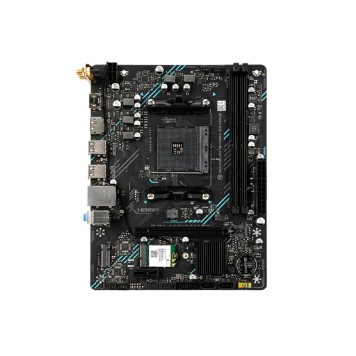 Материнская плата MAXSUN MS-B450M GAMING WIFI (Socket  AM4, mATX, 2*DDR4 (64Gb), DP/HDMI, 2*SATA3, 1*M.2, 1*PCIEx16/1*PCIEx1, 2*USB2.0, 4*USB 3.2 Gen1, LAN 1*1G, Wi-Fi 802.11ac, RTL)-1