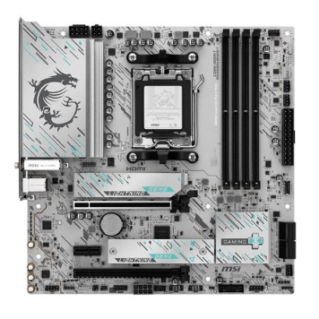 Материнская плата MSI B850M GAMING PLUS WIFI SocketAM5 AMD B850 4xDDR5 mATX AC`97 8ch(7.1) 5Gigabit RAID+HDMI+DP-1