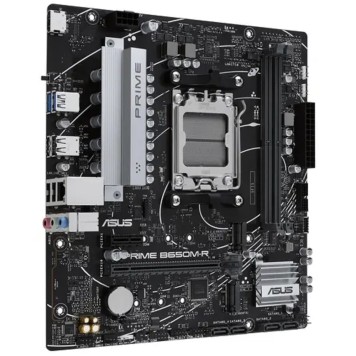 Материнская плата ASUS PRIME B650M-R (Socket AM5, mATX, 2xDDR5(96GB), HDMI 2.1, 1xPCIe 4.0x16/1xPCIe 4.0, 1xLAN (2.5GbE), 4xSATA 6Gb/s, 2xM.2, 2xUSB 3.2, 4xUSB 2.0)-1