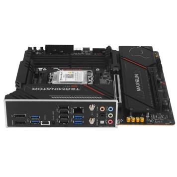 Материнская плата MAXSUN MS-Terminator B850M PRO II WIFI7 (Socket AM5, mATX, 4*DDR5(192Gb), DP/HDMI, 2*SATA3, 3*M.2, 1*PCIEx16/1*PCIEx1, 1* Type-C, 4*USB 2.0, 4*USB 3.2, LAN 1*2.5G, SPDIF, WiFi7,  RTL)-2