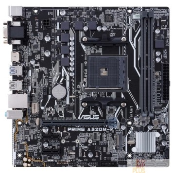 Материнская плата ASUS PRIME A320M-K {Soc-AM4, AMD A320 2xDDR4 mATX AC`97 8ch(7.1) GbLAN RAID+VGA+HDMI}