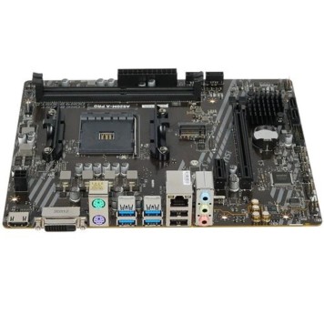 Материнская плата MSI A520M-A PRO Soc-AM4 AMD A520 2xDDR4 mATX AC`97 8ch(7.1) GbLAN RAID+DVI+HDMI-1