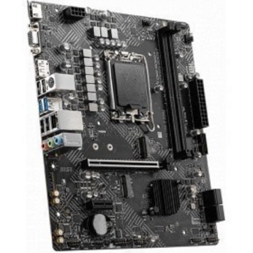 Материнская плата MSI PRO H610M-G DDR4 Intel H610 LGA1700 2xDDR4-3200 1xPCIex16 4xSATA 1xM.2 HDMI VGA DP / mATX-2