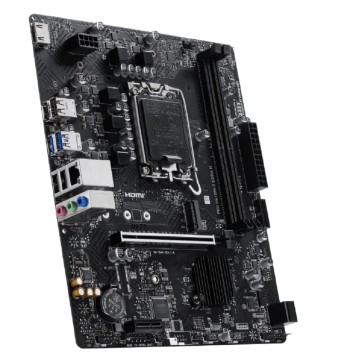 Материнская плата MSI PRO H610M-S DDR4 II  H610, LGA1700, 2*DDR4, 1*PCIEx16, 1*PCIEx1, 1*M.2, 2*USB3.2Gen1, 4*USB2.0, 2*SATA3.0, 1G, HDMI, M-ATX, RTL-2
