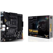 Материнская плата ASUS TUF GAMING B550M-PLUS (Socket AM4, mATX, 4xDDR4(128GB), HDMI 2.1/DP, 1xPCIe 4.0x16/1xPCIe 3.0x16, 1xPCIe 3.0, 1xLAN (2.5GbE), 4xSATA 6Gb/s, 2xM.2, 1xType-C, 5xUSB 3.2, 2xUSB 2.0, 1xPS/2)