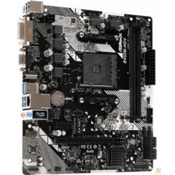Материнская плата Asrock B450M-HDV R4.0 RTL {AMD B450, 2xDDR4, 2xPCI-Ex16, PCI-Ex1, D-SUB, HDMI, DVI, SATAIII+}-2