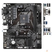 Материнская плата Gigabyte A520M S2H {Soc-AM4 AMD A520 2xDDR4 mATX AC`97 8ch(7.1) GbLAN RAID+VGA+DVI+HDMI}
