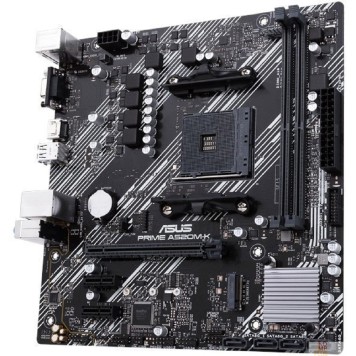Материнская плата ASUS PRIME A520M-K (Socket AM4, mATX, 2xDDR4(64GB),  VGA/HDMI 2.1, 1xPCIe 3.0x16/2xPCIe 3.0, 1xLAN, 4xSATA 6Gb/s, 1xM.2, 4xUSB 3.2, 2xUSB 2.0, 1xPS/2)-2