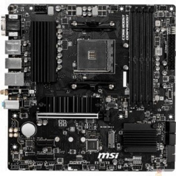 Материнская плата MSI B550M PRO-VDH WIFI {Soc-AM4 AMD B550 4xDDR4 mATX AC`97 8ch(7.1) GbLAN RAID+HDMI+DP}
