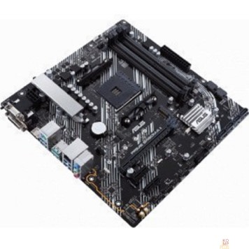 Материнская плата ASUS PRIME B450M-A II (Socket AM4, mATX, 4xDDR4(128GB),  VGA/DVI-D/HDMI 2.0, 1xPCIe 3.0x16/2xPCIe 2.0, 1xLAN, 6xSATA 6Gb/s, 1xM.2, 6xUSB 3.2, 1xPS/2)-1