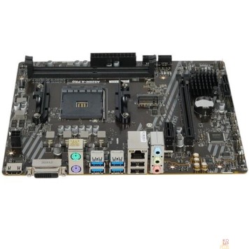 Материнская плата MSI A520M-A PRO {Soc-AM4 AMD A520 2xDDR4 mATX AC`97 8ch(7.1) GbLAN RAID+DVI+HDMI}-1