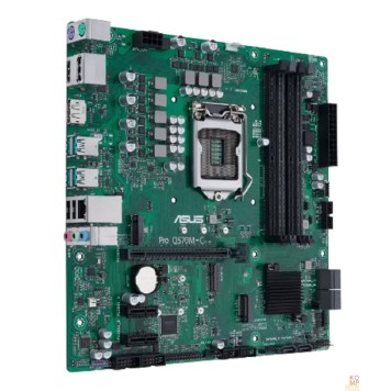 Материнская плата Asus PRO Q570M-C/CSM Soc-1200 Intel Q570 4xDDR4 mATX AC`97 8ch(7.1) GbLAN RAID+VGA+HDMI-2