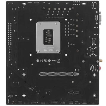 Материнская плата MAXSUN MS-Challenger B760M D5 WIFI V1/V2 (Socket 1700, mATX, 2*DDR5, VGA/HDMI, 3*SATA3, 2*M.2, 1*PCIEx16/1*PCIEx1, 2*USB2.0, 4*USB 3.2, LAN 1*1G, Bluetooth,  Wi-Fi 802.11ax,  RTL)-2