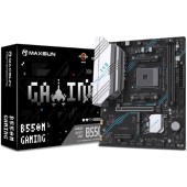 Материнская плата MAXSUN MS-B550M GAMING WIFI (Socket AM4, mATX, 2*DDR4, DP/HDMI, 2*SATA3, 2*M.2, 1*PCIEx16/1*PCIEx4, 4*USB 2.0, 2*USB 3.2 Gen1, Wi-Fi 5,  LAN 1*1G, RTL)