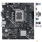 Материнская плата ASUS PRIME H610M-D D4  (Socket 1700, mATX, 2xDDR4(64GB), VGA/HDMI 2.1, 1xPCIe 4.0x16/1xPCIe 3.0, 1xLAN, 4xSATA 6Gb/s, 1xM.2, 1xCOM, 2xUSB 3.2, 4xUSB 2.0, 1xPS/2)