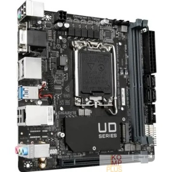 Материнская плата Gigabyte H610I DDR4 {Soc-1700 Intel H610 2xDDR4 mini-ITX AC`97 8ch(7.1) GbLAN+VGA+HDMI+DP}-2