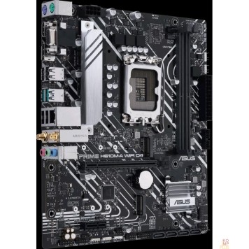 Материнская плата ASUS PRIME H610M-A WIFI D4 (Socket 1700, mATX, 2xDDR4(64GB), D-SUB/HDMI 2.1/DP, 1xPCIe 4.0x16/1xPCIe 3.0, 1xLAN, Wi-Fi, BT, 4xSATA 6Gb/s, 2xM.2, 2xUSB 3.2, 4xUSB 2.0, 2xPS/2)-1