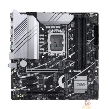 Материнская плата ASUS PRIME Z790M-PLUS D4 RTL {LGA1700, Z790, 4*DDR4, HDMI+DVI+DP, CrossFireX, SATA3 + RAID, Audio, Gb LAN, USB 3.2, USB 2.0, COM*1 header (w/o cable), mATX}