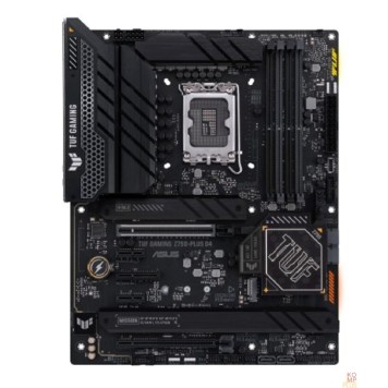 Материнская плата ASUS TUF GAMING Z790-PLUS D4 (Socket 1700, ATX, 4xDDR4(128GB), DP/HDMI, 1xPCIe 5.0x16/1xPCIe 4.0x16/1xPCIe 4.0x4, 2xPCIe 3.0, 1xLAN (2.5GbE), 4xSATA 6Gb/s, 4xM.2, 2xType-C, 6xUSB 3.2)