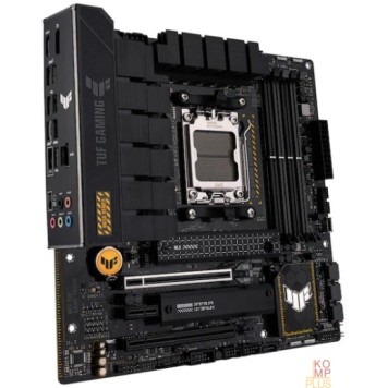 Материнская плата ASUS TUF GAMING B650M-PLUS (Socket AM5, ATX, 4xDDR5(128GB), HDMI 2.1/DP, 2xPCIe 4.0x16/2xPCIe 4.0, 1xLAN (2.5GbE), 4xSATA 6Gb/s, 3xM.2, 1xType-C, 3xUSB 3.2, 4xUSB 2.0)-1