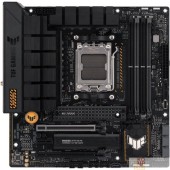 Материнская плата ASUS TUF GAMING B650M-PLUS WIFI (Socket AM5, mATX, 4xDDR5(128GB), DP/HDMI, 2xPCIe 4.0x16/1xPCIe 4.0, 1xLAN (2.5GbE), Wi-Fi 6i, BT 5.2, 4xSATA 6Gb/s, 2xM.2, 1xType-C, 3xUSB 3.2, 4xUSB 2.0)