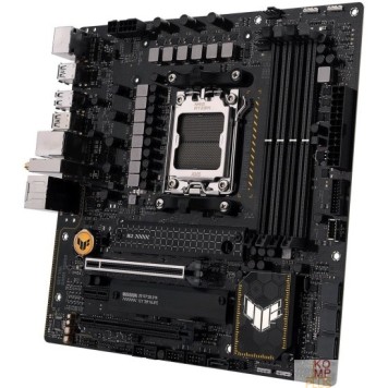 Материнская плата ASUS TUF GAMING B650M-PLUS WIFI (Socket AM5, mATX, 4xDDR5(128GB), DP/HDMI, 2xPCIe 4.0x16/1xPCIe 4.0, 1xLAN (2.5GbE), Wi-Fi 6i, BT 5.2, 4xSATA 6Gb/s, 2xM.2, 1xType-C, 3xUSB 3.2, 4xUSB 2.0)-1