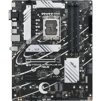 Материнская плата ASUS PRIME B760-PLUS D4 (Socket 1700, ATX, 4xDDR4(128GB),VGA/DP/HDMI, 1xPCIe 5.0x16/1xPCIe 4.0x16/2xPCIe 3.0, 1xLAN (2.5GbE), 4xSATA 6Gb/s, 3xM.2, 1xM.2 E key, 1xType-C, 3xUSB 3.2, 2xUSB 2.0)-2