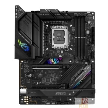 Материнская плата ASUS ROG STRIX B760-F GAMING WIFI (Socket 1700, ATX, 4xDDR5(192GB), DP/HDMI 2.1, 1xPCIe 5.0x16/1xPCIe 3.0x16/2xPCIe 3.0, 1xLAN (2.5GbE), Wi-Fi, BT, 4xSATA 6Gb/s, 3xM.2, 1xType-C, 7xUSB 3.2)