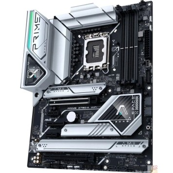 Материнская плата ASUS PRIME Z790-A WIFI (Socket 1700, mATX, 4xDDR5(192GB), DP/HDMI, 1xPCIe 5.0x16/1xPCIe 4.0x16/1xPCIe 4.0x4, 2xPCIe 3.0, 1xLAN (2.5GbE), Wi-Fi, BT, 4xSATA 6Gb/s, 4xM.2, 2xType-C, 6xUSB 3.2)-1