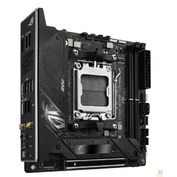 Материнская плата ASUS ROG STRIX B650E-I GAMING WIFI (Socket AM5, mini ITX, 2xDDR5(64GB), HDMI 2.1, 1xPCIe 5.0x16, 1xLAN (2.5GbE), Wi-Fi 6E, BT, 2xSATA 6Gb/s, 2xM.2, 2xType-C, 4xUSB 3.2, 2xUSB 2.0)-2