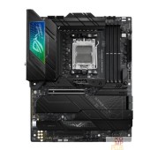 Материнская плата ASUS ROG STRIX X670E-F GAMING WIFI (Socket AM5, ATX, 4xDDR5(128GB), DP/HDMI, 1xPCIe 5.0x16/1xPCIe 4.0x16/1xPCIe 3.0, 1xLAN (2.5GbE), Wi-Fi, BT, 4xSATA 6Gb/s, 4xM.2, 3xType-C, 7xUSB 3.2, 2xUSB 2.0)