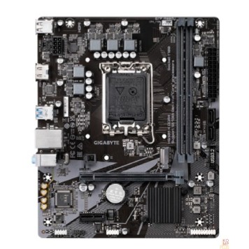 Материнская плата Gigabyte H610M K DDR4 {H610M K DDR4, RTL Socket 1700, Intel®H610, 2xDDR4-3200, HDMI, 1xPCI-Ex16, 1xPCI-Ex1, 2xSATA3(RAID 0/1/5/10), 1xM.2, 8Ch Audio, GLan, (4+2)xUSB2.0, (2+2)xUSB3.2, mATX, RTL {10}