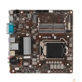 Материнская плата MSI H510TI-S09 MS-7D35  OEM {Socket-1200, H510, 2xDDR4 SODIMM, 2xSATA3, 1xM.2, 4xUSB3.2, HDMI, GLan Mini-ITX}