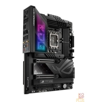 Материнская плата ASUS ROG MAXIMUS Z790 HERO (Socket 1700, ATX, 4xDDR5(192GB), HDMI, 2xPCIe 5.0x16/1xPCIe 4.0x16, 6xSATA 6Gb/s, 5xM.2, 2.5xLAN,WiFi 6E, BT 5.3, 2xType-С, 6xUSB 3.2 Gen2, 4xUSB 3.2 Gen1)-1