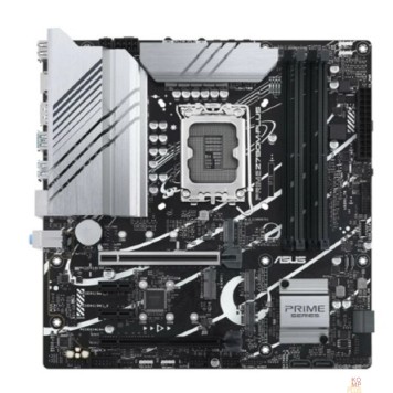 Материнская плата ASUS PRIME Z790M-PLUS (Socket 1700, mATX, 4xDDR5(192GB), DP/HDMI, 1xPCIe 5.0x16/1xPCIe 4.0x16/2xPCIe 4.0, 1xLAN, 4xSATA 6Gb/s, 3xM.2, 1xM.2 E key, 1xType-C, 5xUSB 3.2, 2xUSB 2.0)