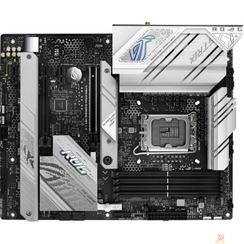 Материнская плата ASUS ROG STRIX B760-A GAMING WIFI (Socket 1700, ATX, 4xDDR5(192GB), DP/HDMI, 1xPCIe 5.0x16/1xPCIe 3.0x16/2xPCIe 3.0, 1xLAN (2.5GbE),  Wi-Fi 6E, BT, 4xSATA 6Gb/s, 3xM.2, 2xType-C, 3xUSB 3.2, 4xUSB)-1
