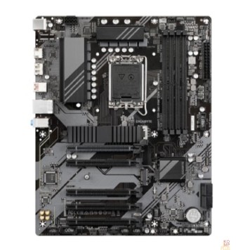 Материнская плата Gigabyte B760 DS3H {Socket 1700, Intel®B760, 4xDDR5-4800, HDMI+DP, 5xPCI-Ex16, 4xSATA3(RAID 0/1/5/10), 2xM.2, 8Ch Audio, 2.5GLan, (4+4)xUSB2.0, (1+2)xUSB3.2, (1+1)xUSB3.2 Type-C™, 1xPS/2, ATX, RTL}