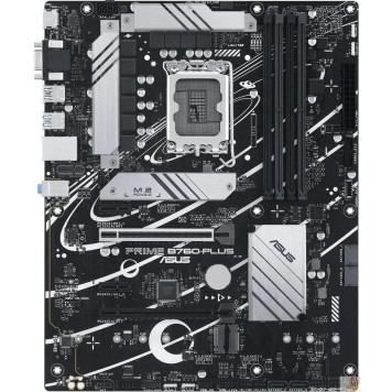 Материнская плата ASUS PRIME B760-PLUS (Socket 1700, mATX, 4xDDR5(192GB), DP/HDMI, 2xPCIe 4.0x16/1xPCIe 4.0, 1xLAN (2.5GbE), 4xSATA 6Gb/s, 2xM.2, 2xUSB 3.2, 4xUSB 2.0, 1xPS/2)-1