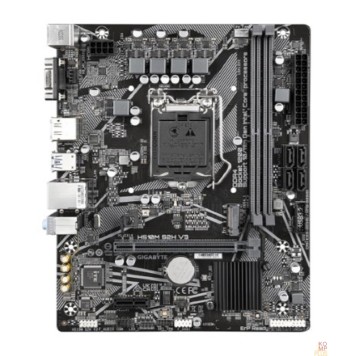 Материнская плата Gigabyte H510M S2H V3 {Socket 1200,IntelH470, 2xDDR4-3200, D-SUB+HDMI+DP, 1xPCI-Ex16, 1xPCI-Ex1, 4xSATA3(RAID 0/1/5/10), 1xM.2, 8 Ch Audio, GLan, (4+4)xUSB2.0, (2+2)xUSB3.2, 1xPS/2, mATX} RTL