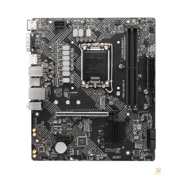 Материнская плата MSI PRO H610M-G, LGA 1700, Intel H610, mATX, Ret