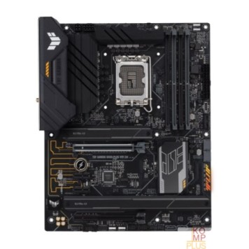 Материнская плата ASUS TUF GAMING B660-PLUS WIFI D4 (Socket 1700, ATX, 4xDDR4(128GB), DP/HDMI, 1xPCIe 5.0x16/1xPCIe 3.0x16/2xPCIe 3.0, 1xLAN (2.5GbE), Wi-Fi, BT, 4xSATA 6Gb/s, 3xM.2, 1xType-C, 4xUSB 3.2)
