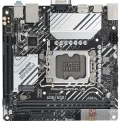 Материнская плата ASUS PRIME H610I-PLUS-CSM (Socket 1700, mini ITX, 2xDDR5(96GB), D-SUB/HDMI 2.1/DP, 1xPCIe 4.0x16, 1xLAN, 4xSATA 6Gb/s, 1xM.2, 1xM.2 E key, 2xUSB 3.2, 2xUSB 2.0, 1xPS/2)