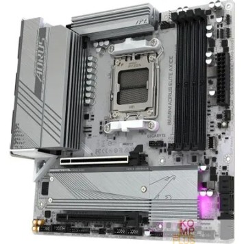 Материнская плата Gigabyte B650M A/AORUS ELITE AX ICE {SocketAM5, AMD B650, mATX, Ret}-1