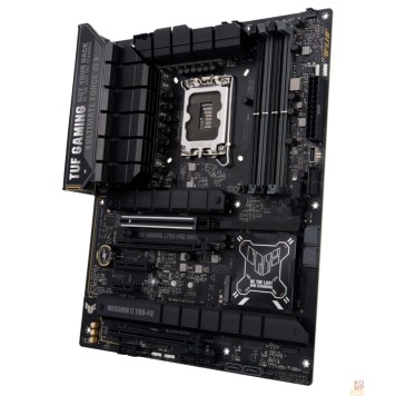 Материнская плата ASUS TUF GAMING Z790-PRO WIFI (Socket 1700, ATX, 4xDDR5(192GB), DP/HDMI, 1xPCIe 5.0x16/1xPCIe 4.0x16/1xPCIe 4.0x4/1xPCIe 3.0x16/1xPCIe 3.0, 2.5GbExLAN, Wi-Fi, 4xSATA 6Gb/s, 4xM.2, 2xType-C, 6xUSB 3.2)-1