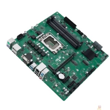 Материнская плата ASUS PRO B760M-C-CSM (Socket 1700, mATX, 4xDDR5(128GB), VGA/2*DP/HDMI, 1 x PCIe 4.0 x16, 4 x SATA 6Gb/s , 2xM.2, 2xUSB 3.2, 2xUSB 2.0)-1