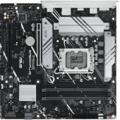 Материнская плата ASUS PRIME B760M-PLUS (Socket 1700, mATX, 4xDDR5(192GB), DP/HDMI 2.1, 2xPCIe 4.0x16/1xPCIe 4.0, 1xLAN (2.5GbE), 4xSATA 6Gb/s, 2xM.2, 2xUSB 3.2, 4xUSB 2.0, 1xPS/2)