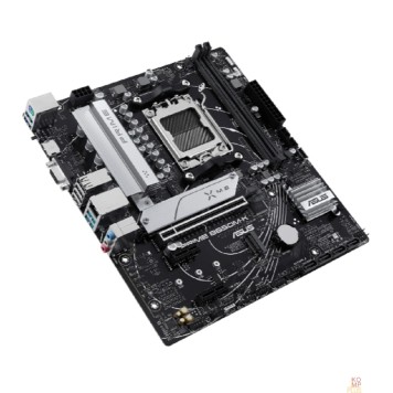 Материнская плата ASUS PRIME B650M-K (Socket AM5, mATX, 2xDDR5(96GB), D-SUB/HDMI 2.1/1xPCIe 4.0x16/2xPCIe 4.0, 1xLAN (2.5GbE), 4xSATA 6Gb/s, 2xM.2, 4xUSB 3.2, 4xUSB 2.0, 1xPS/2)-1