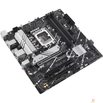 Материнская плата ASUS PRIME B760M-A D4-CSM (Socket 1700, mATX, 4xDDR4(128GB), 2xHDMI 2.1/DP/3xPCIe 4.0x16, 1xLAN (2.5GbE), 4xSATA 6Gb/s, 2xM.2, 2xUSB 3.2, 4xUSB 2.0, 1xPS/2, mATX)-1
